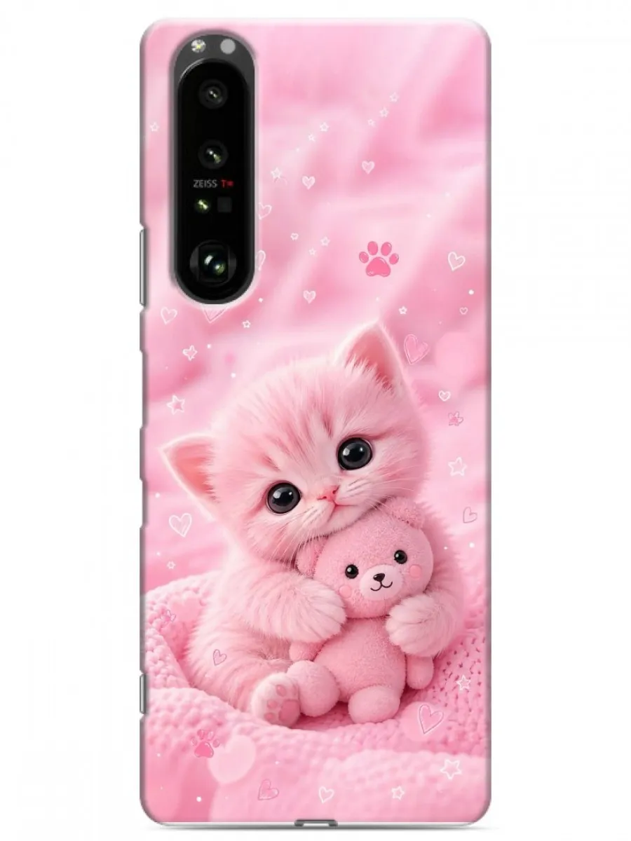Чехол на Sony Xperia 1 III Котенок для девочки
