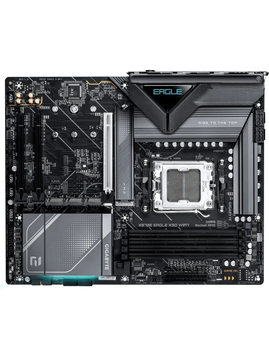 Gigabyte Материнская плата X870E EAGLE X WF7 Socket AM5 AMD X870E 4xD