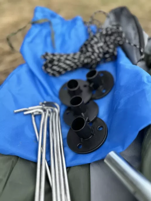 CampKit Полный комплект без стоек для шатра беседки 1628D, серый, фото 2
