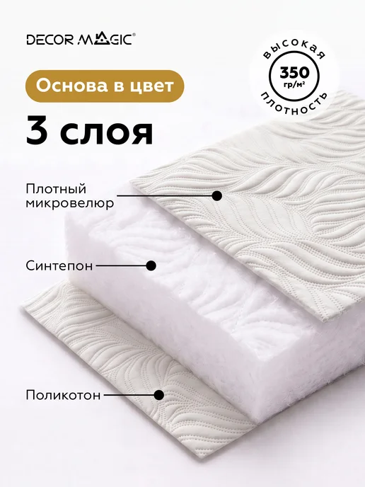 DECOR MAGIC Покрывало на кровать 120х200 см MINI FLOW CREAM, 120x200 см, фото 5