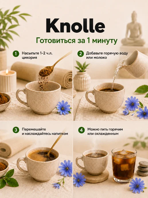 Knolle Цикорий натуральный 90 г, 90 г, фото 6