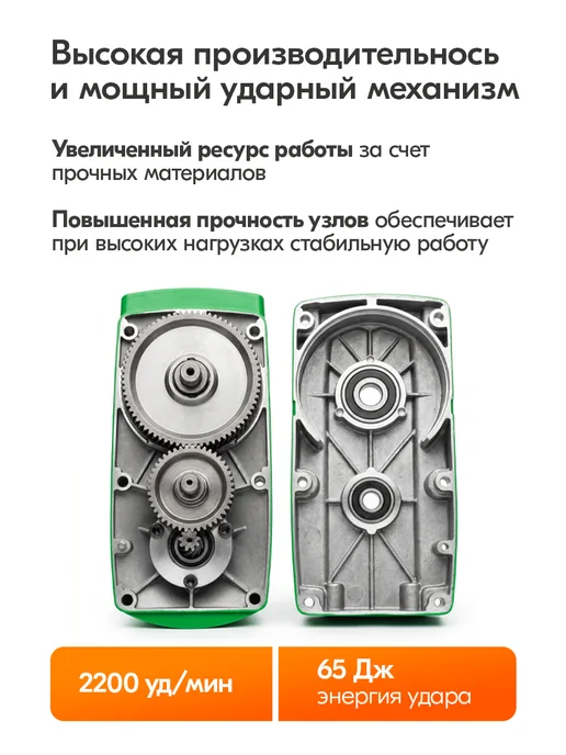 ZITREK Молоток отбойный электрический ZKJH2000W, в кейсе, 2000 Вт, фото 4