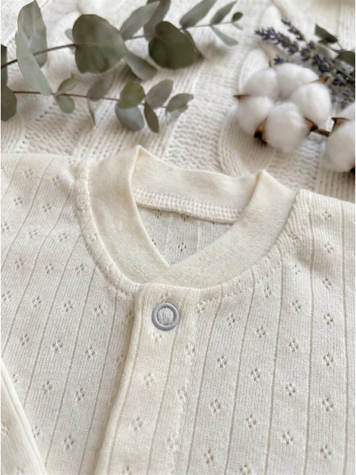 Jendoni kids Кофточки распашонки для новорожденных с длинным рукавом 2 шт, 2 шт, фото 5