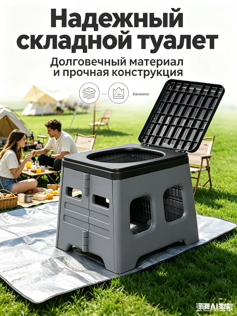 Био туалет складной походный туристический
