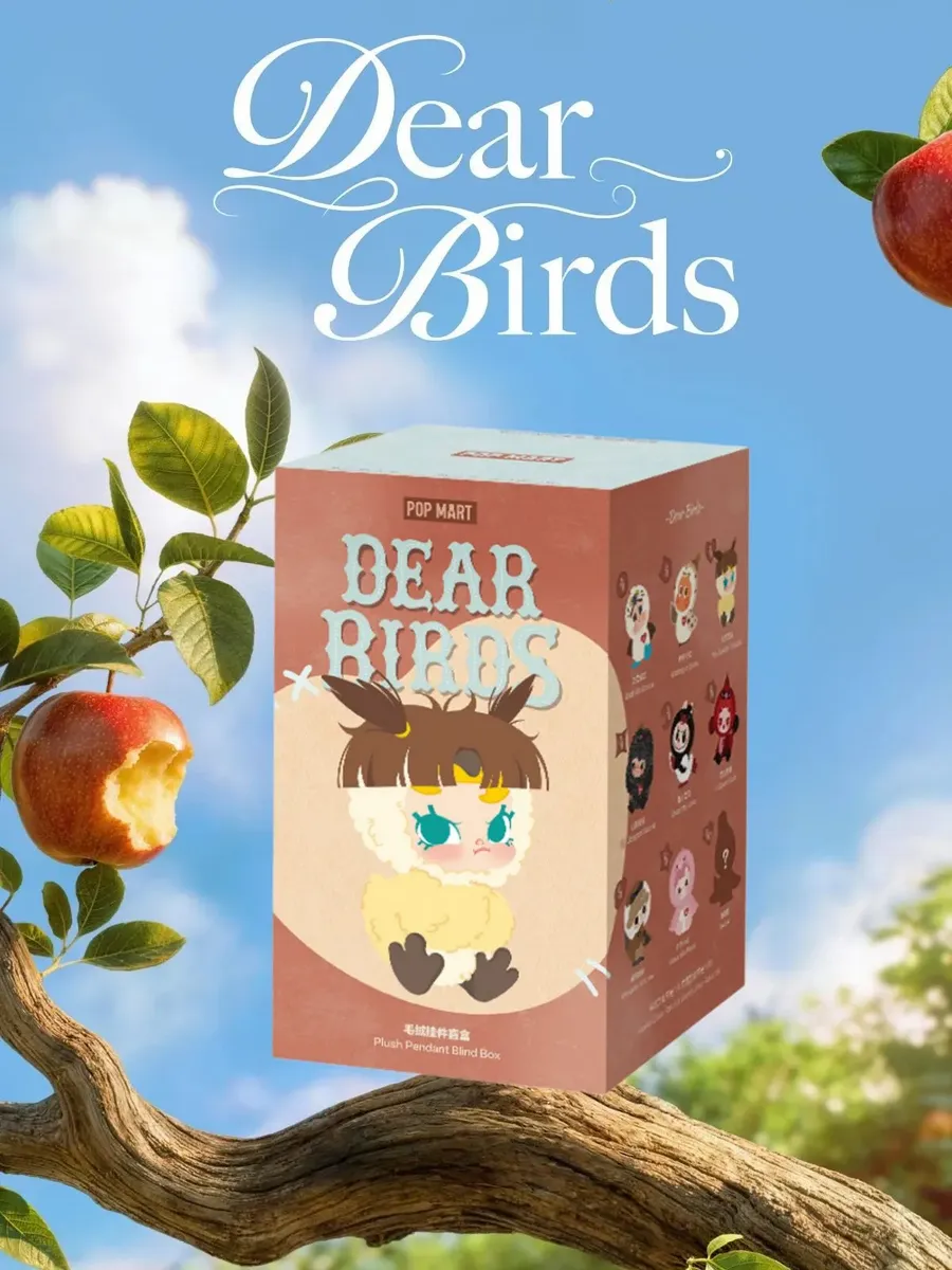 Labubu Dear Birds Series оригинал 1 шт случайный выбор