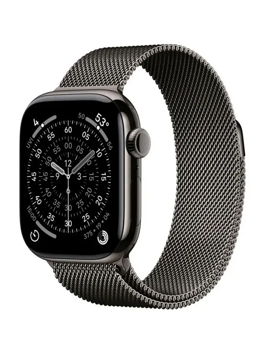 Apple Умные часы Watch S11 LTE 42mm Slate Titanium Case