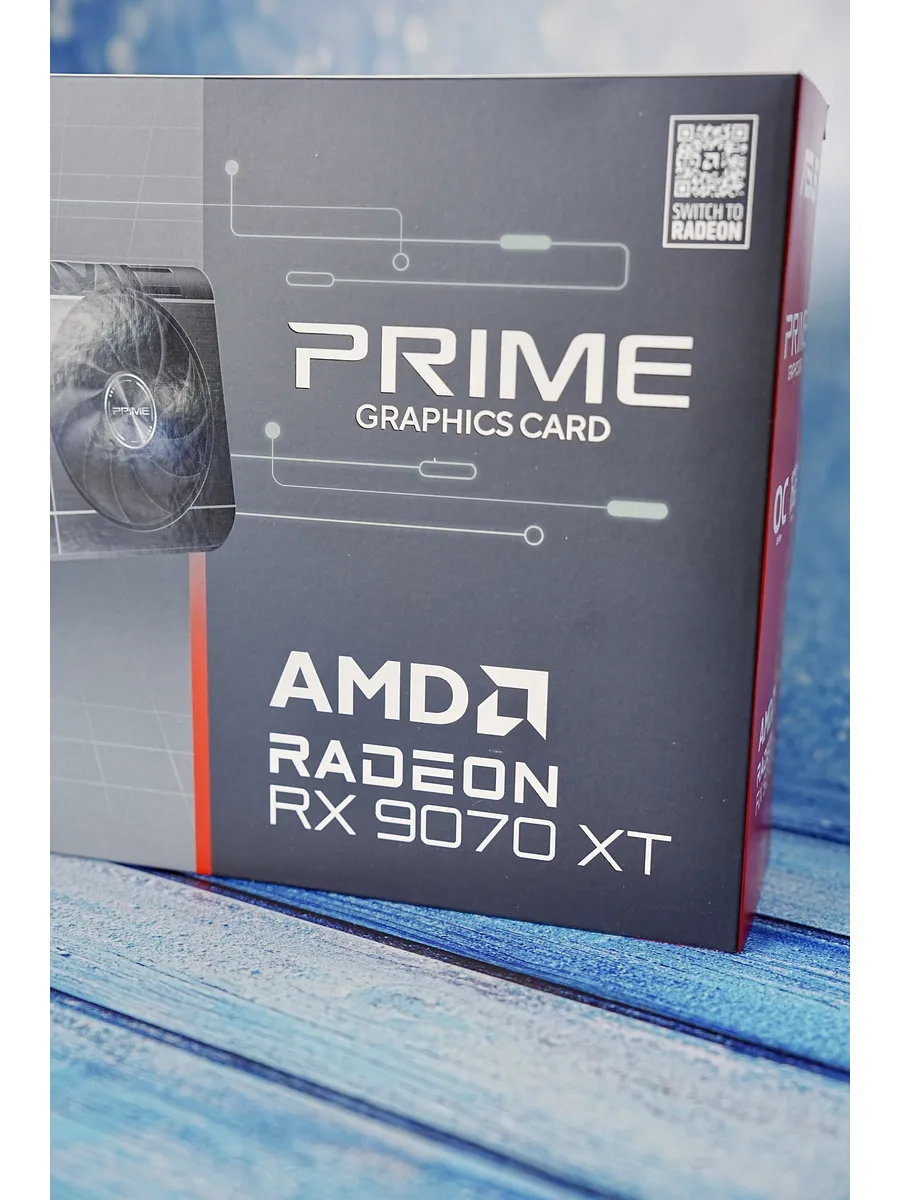 Видеокарта AMD Radeon 9070 XT PRIME OC Edition Asus 1181216608 купить за 87 274 ₽ в интернет‑магазине Wildberries