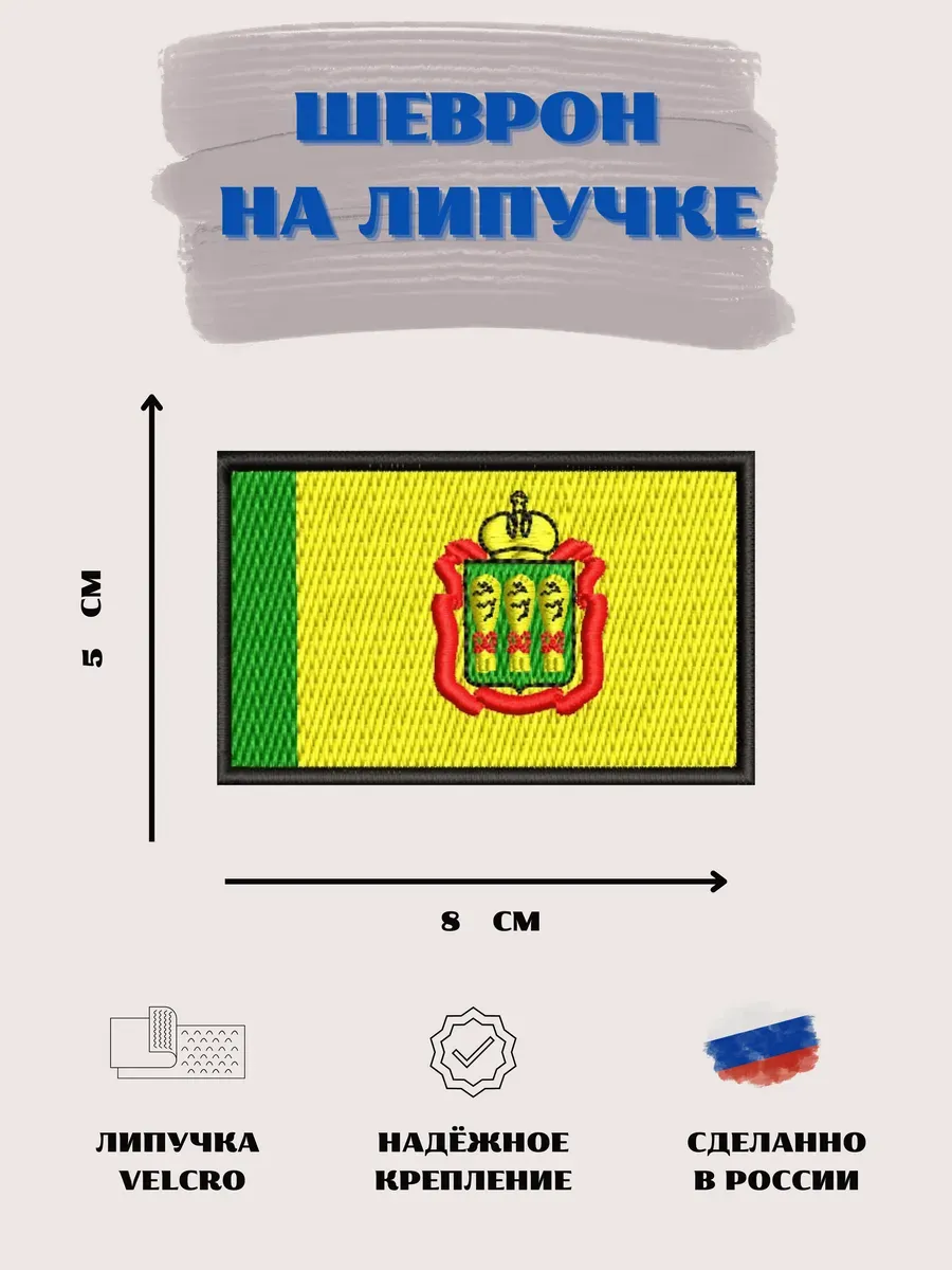 Нашивка Флаг Пензенской области шеврон
