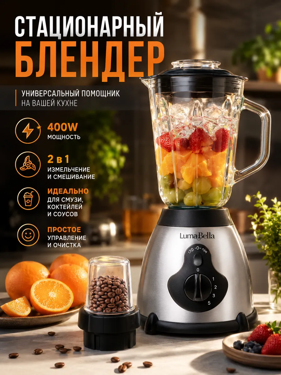 Многофункциональный стационарный блендер