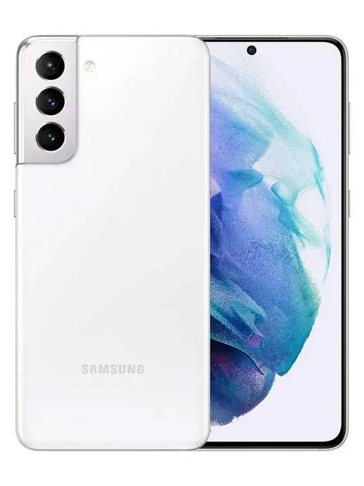 Смартфон Samsung S21 8/256 ГБ, белый, фото 2