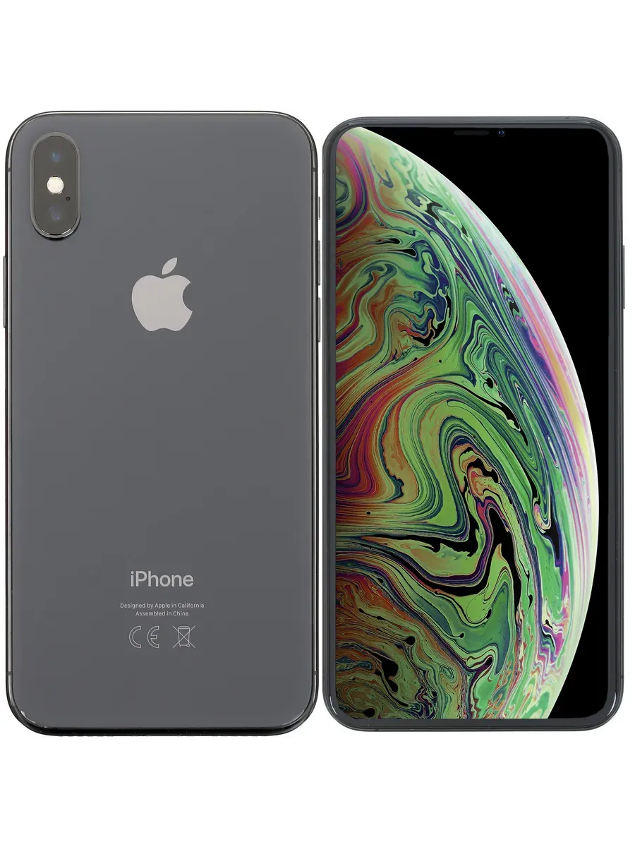 iPhone X 256 ГБ черный Восстановленный