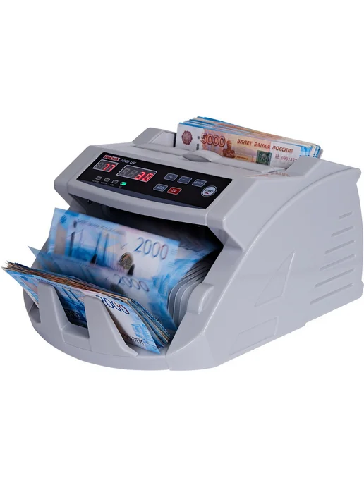 DoCash Счетчик банкнот 3040 UV мультивалютный 6884, черный, фото 5