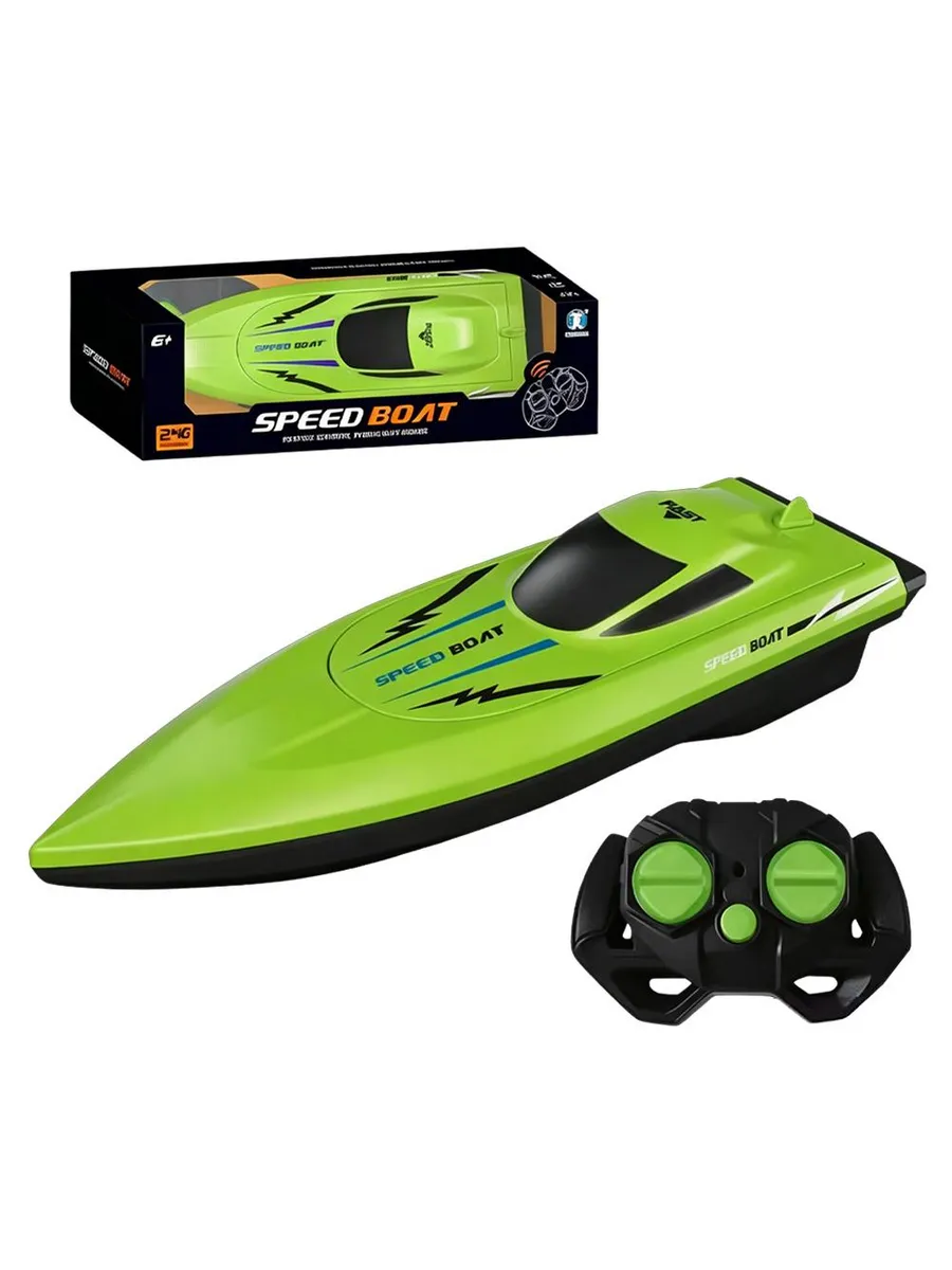Скоростной RC катер для детей, водонепроницаемый, 2.4G