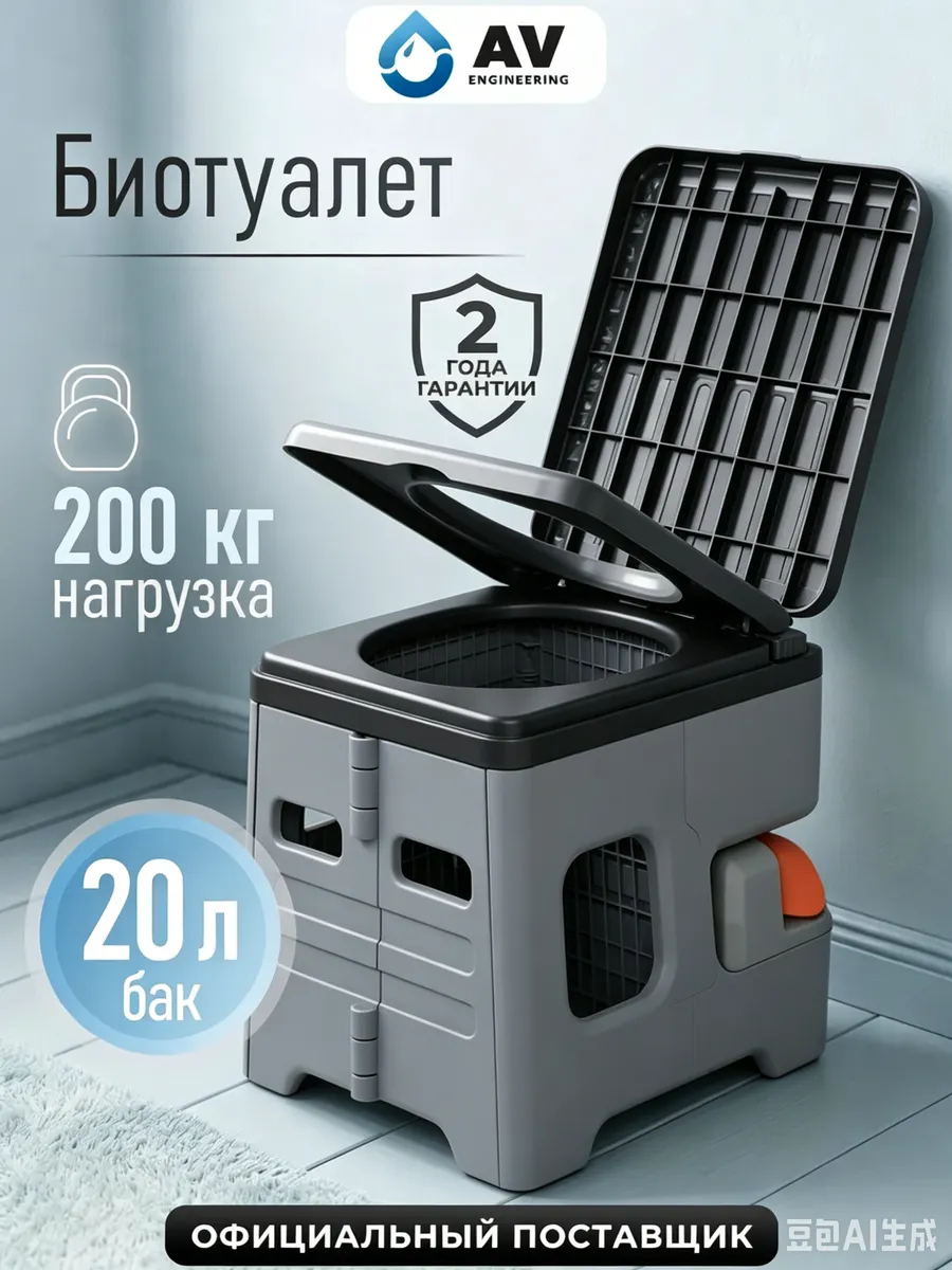 Переносной туалет туристический