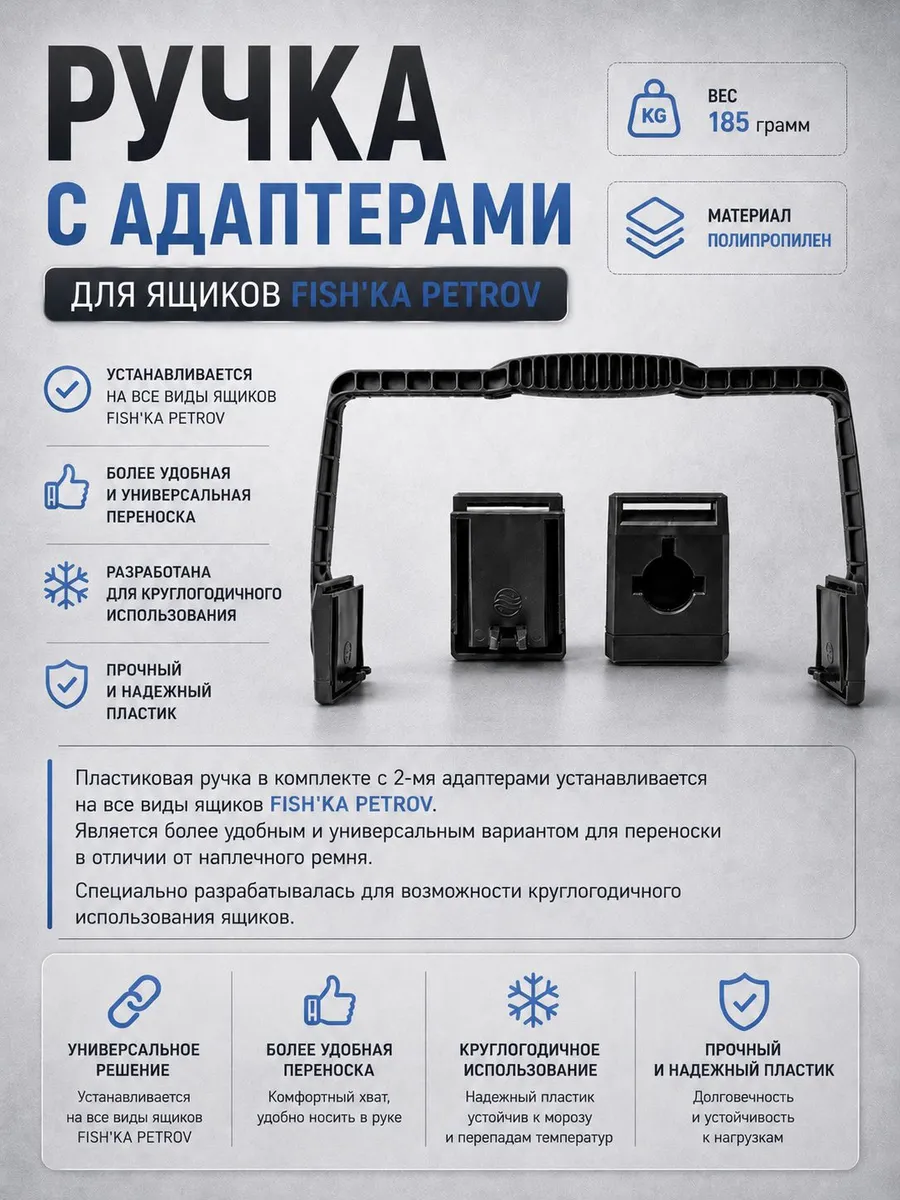 Ручка с адаптерами