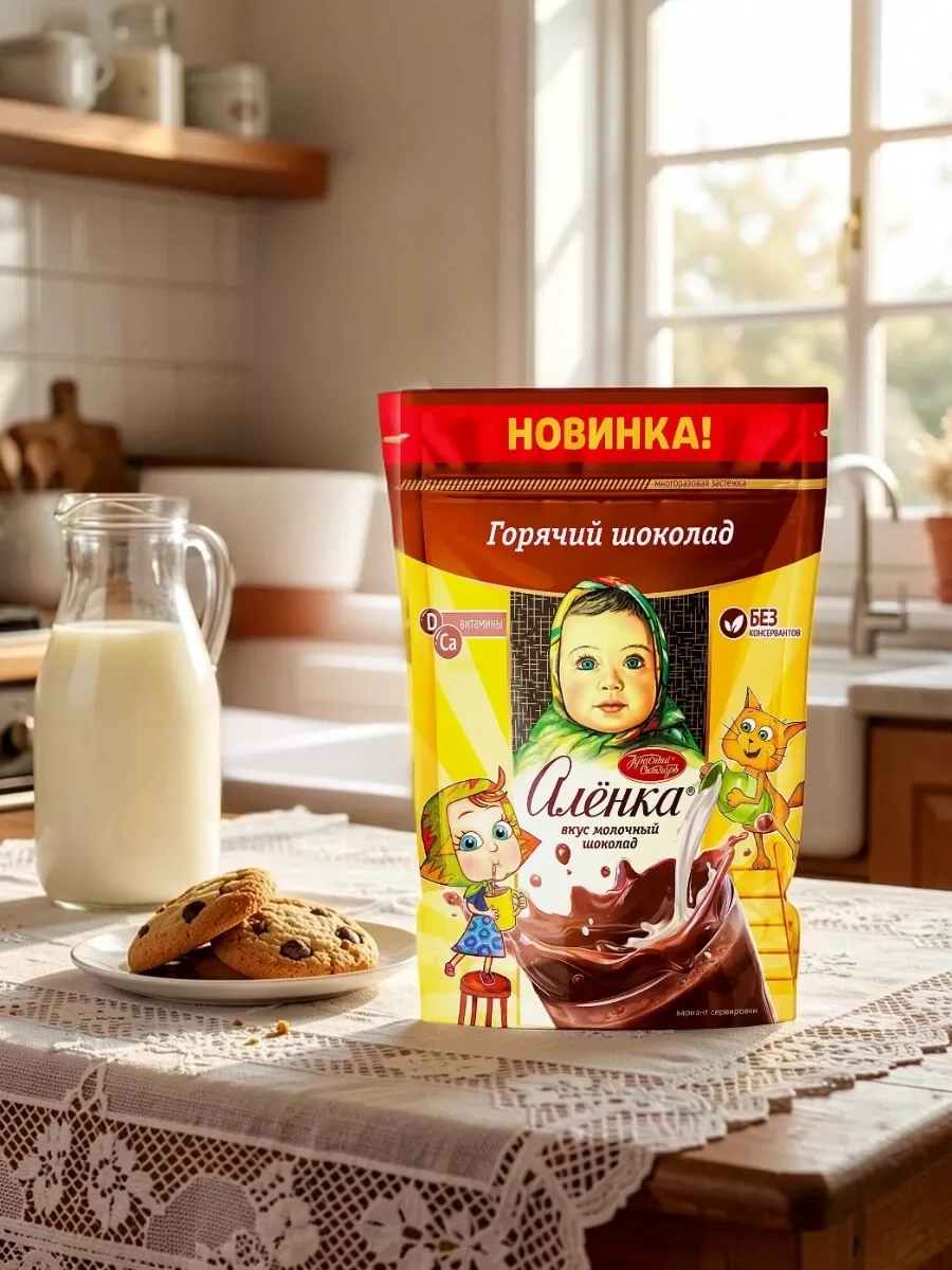 Горячий шоколад Алёнка 250г