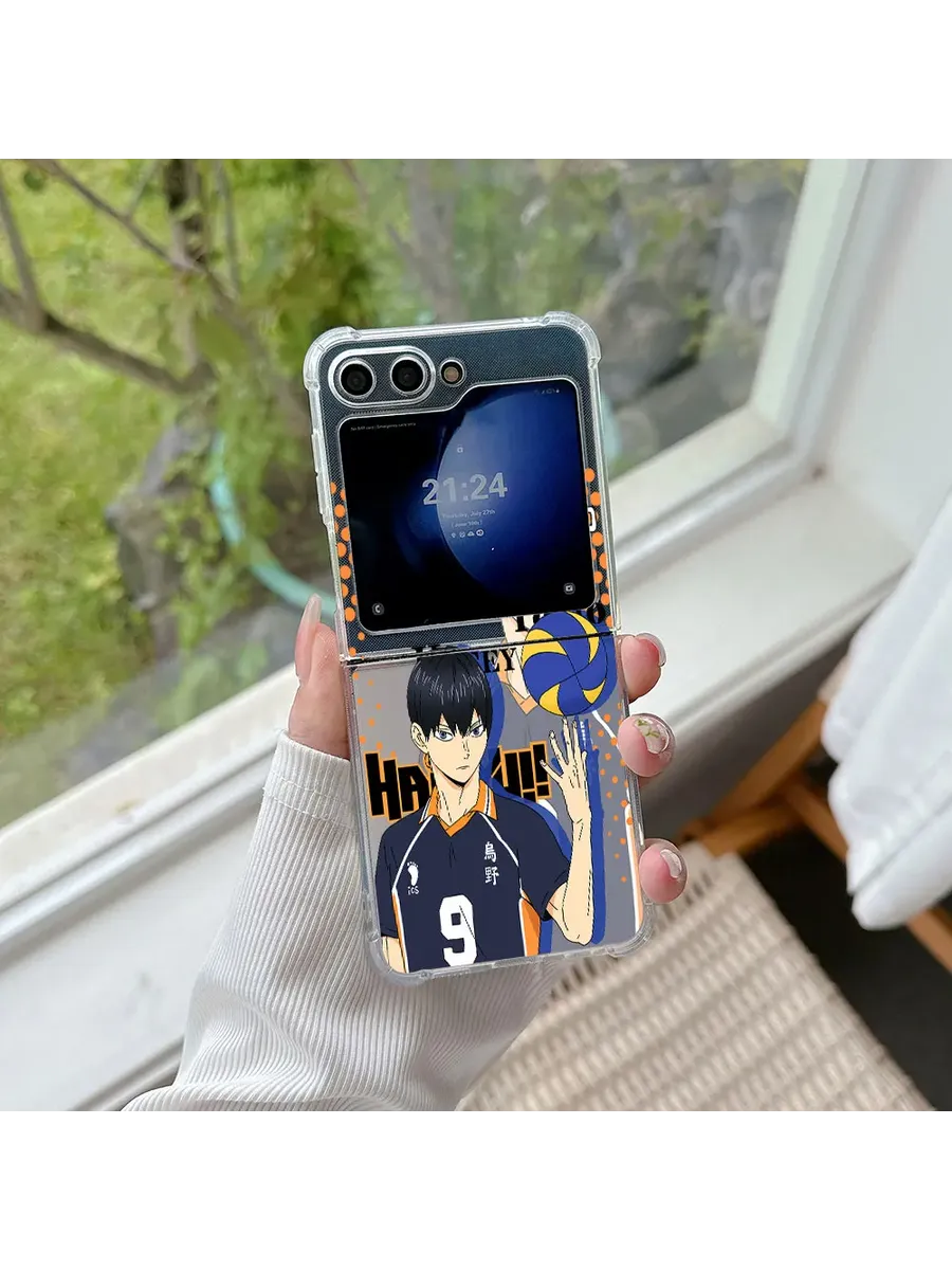 Чехол для телефона с аниме Shoyo Hinata Tobio Темно-синий, Z