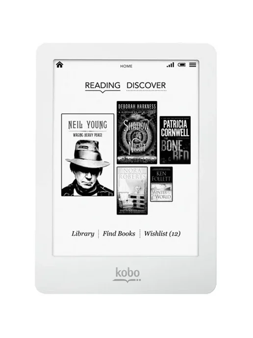 ink not ink Книга Kobo Glo white 2G Только устройство для чтения, 2 г, фото 7