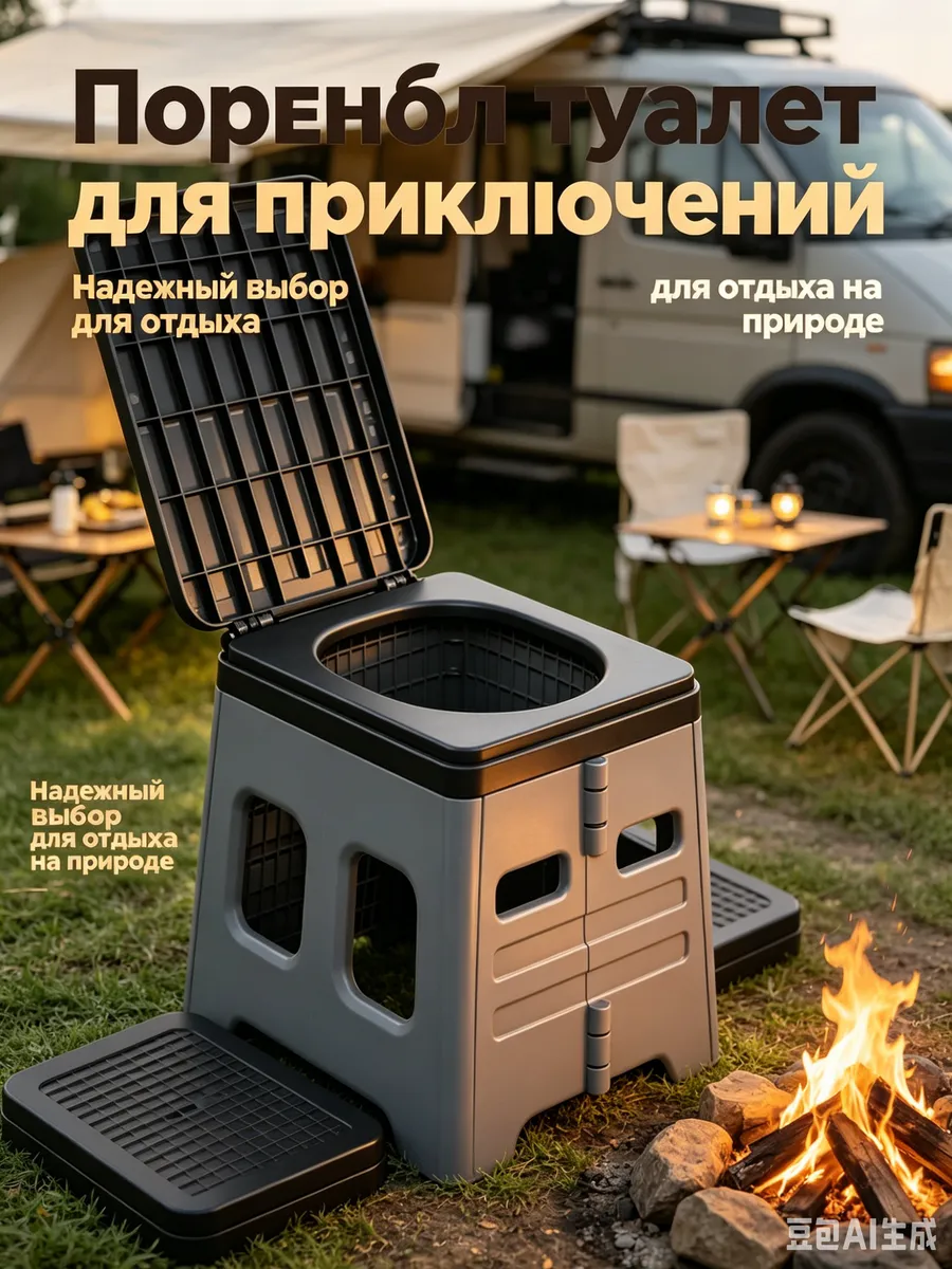 Био туалет складной походный туристический