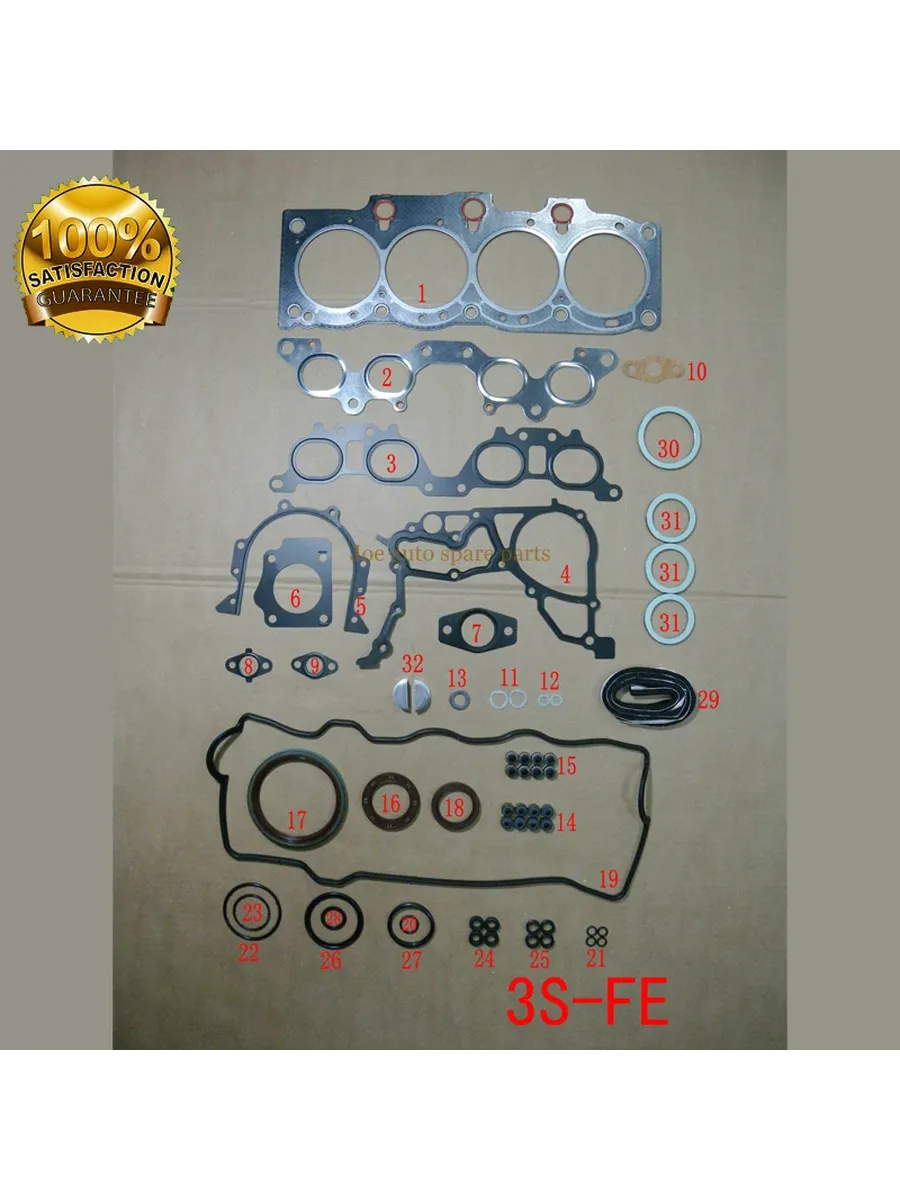 Полный комплект прокладок двигателя 3S 3SFE для TOYOTA CAMRY
