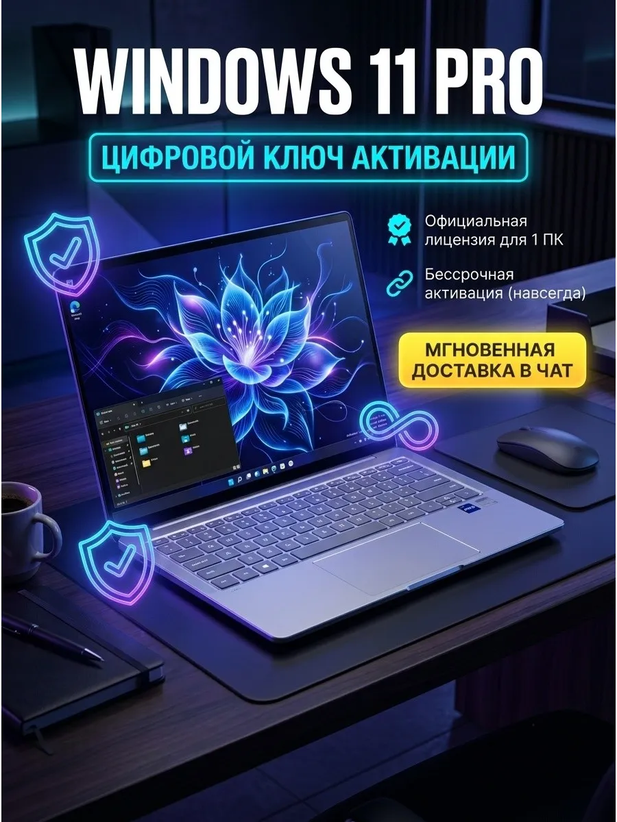 Windows 11 Pro ключ активации 1 ПК