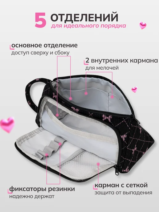 ARTFlow Пенал школьный подростковый эстетичный y2k для девочек, вариант, фото 3