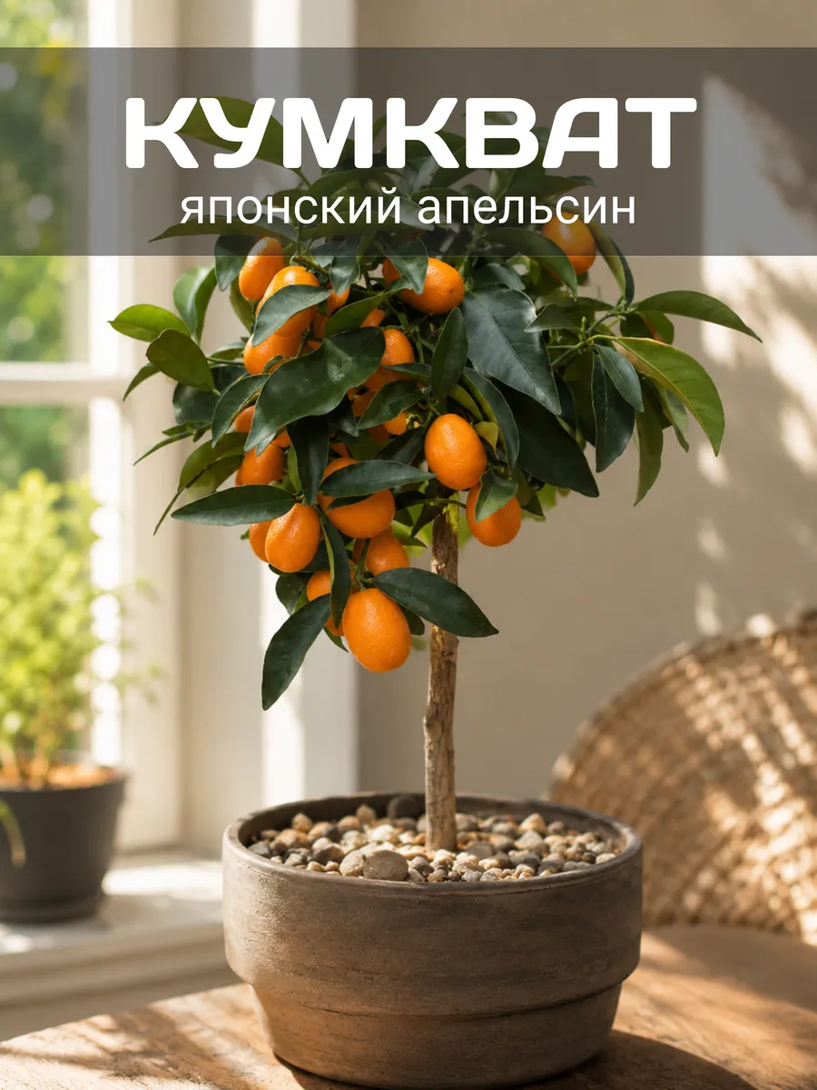 Кумкват Японский Апельсин семена цветов