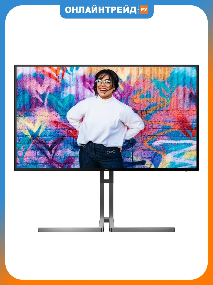 AOC Монитор U27U3CV 27" Black