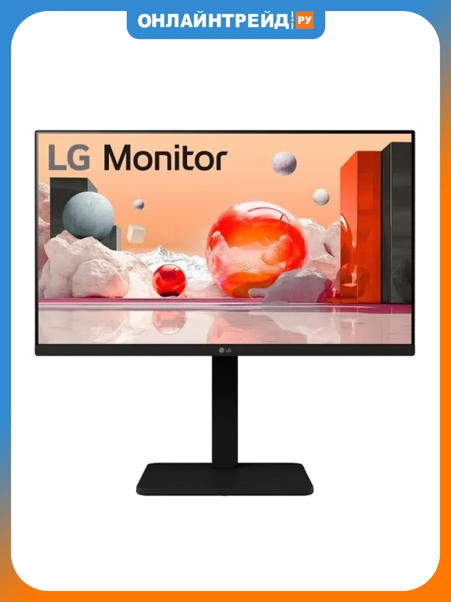 LG Монитор 24BA450-B 23.8" Black