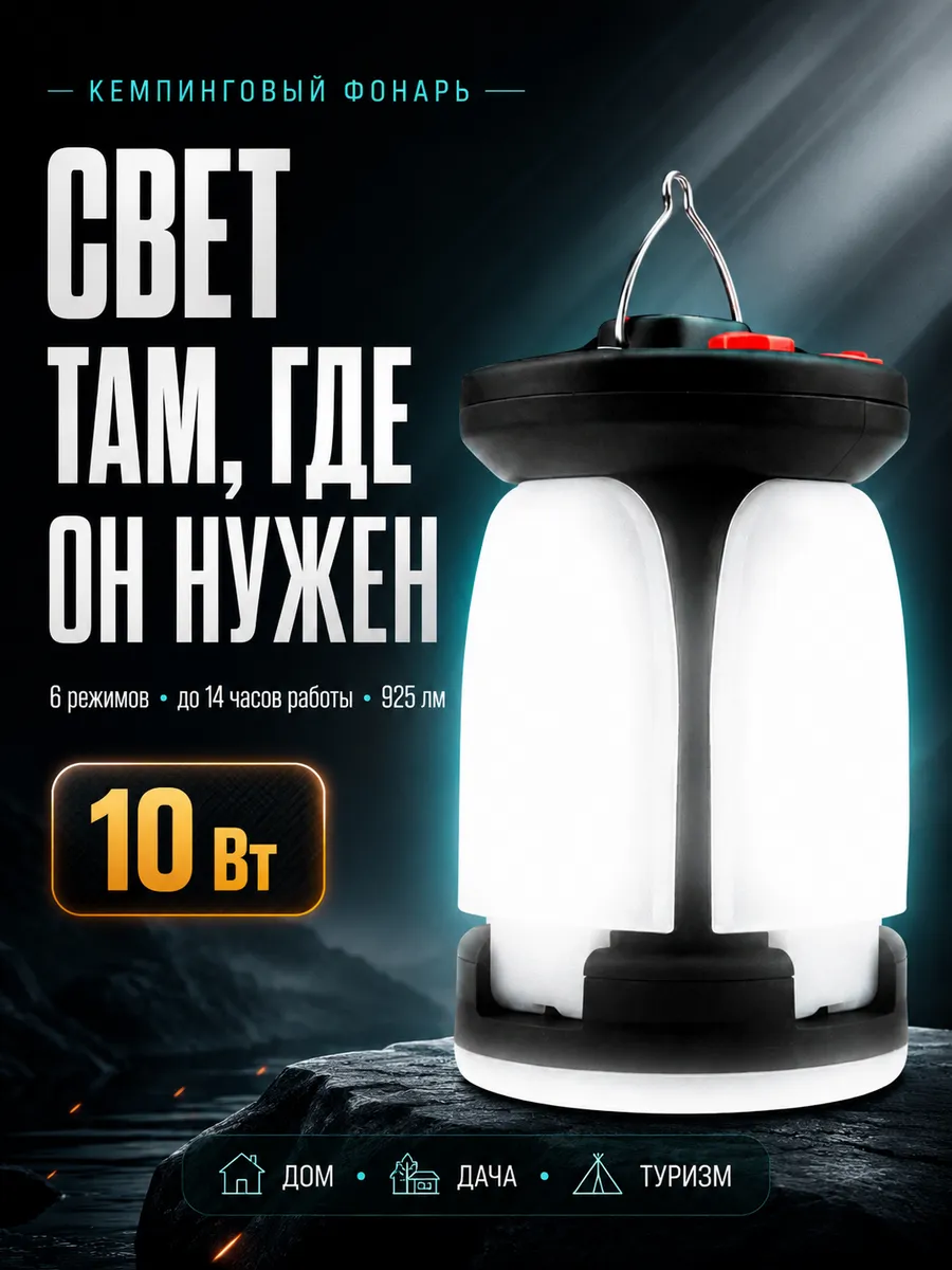 Светильник для кемпинга подвесной