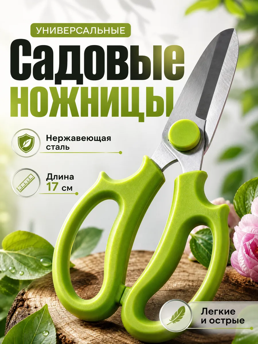 Универсальные садовые ножницы инструмент