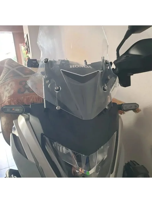 HEDU Регулятор ветрового стекла для Honda NC750X 2021-2023, серый, серый, фото 3