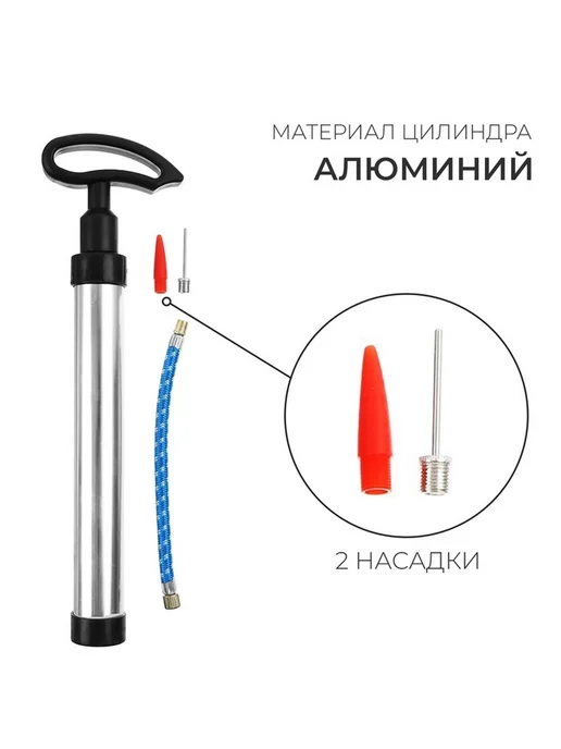 Многофункциональный компактный насос с насадками, вариант, фото 2