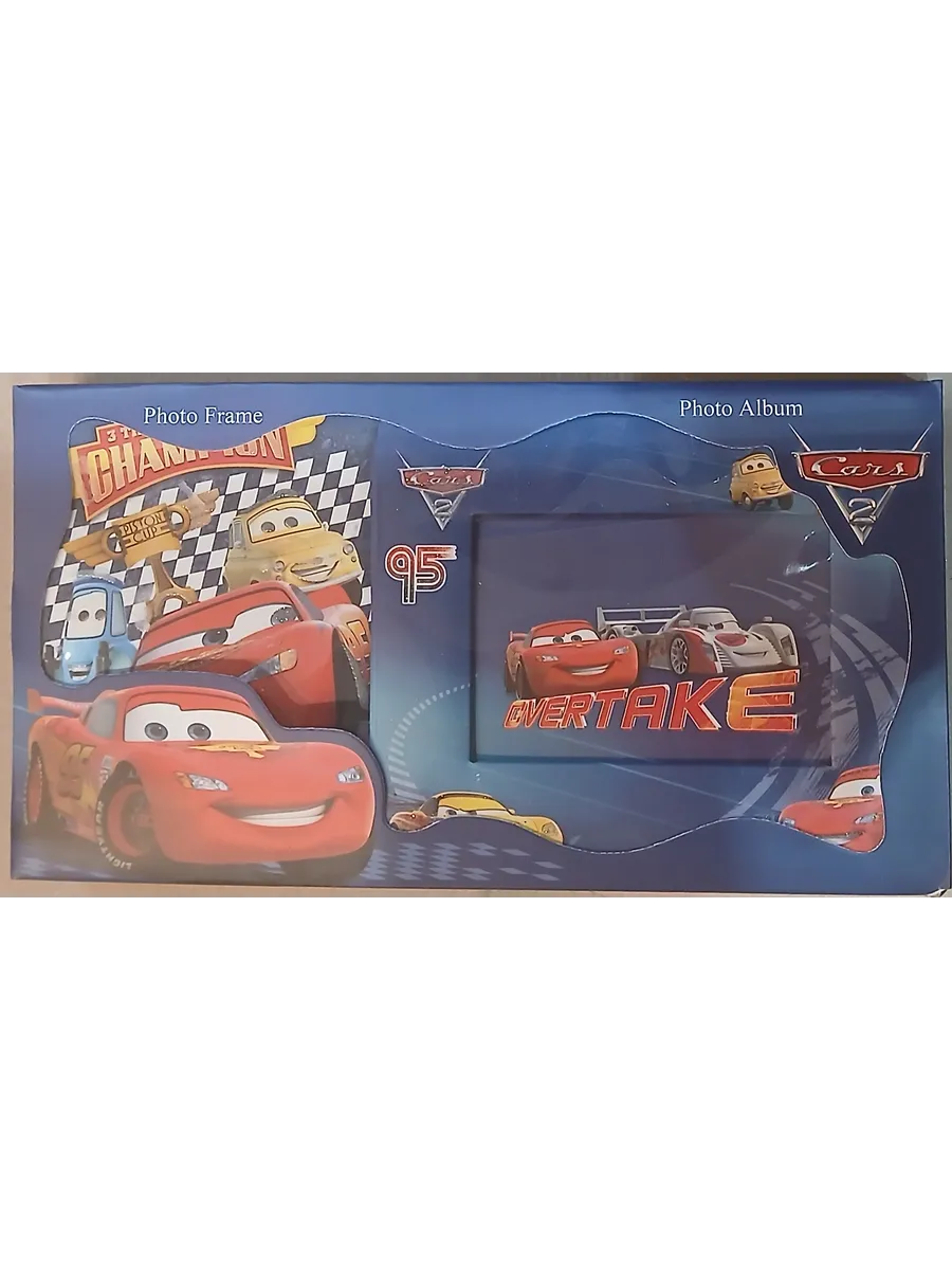 Подарочный набор Фоторамка и фотоальбом "Pixar Cars 2"