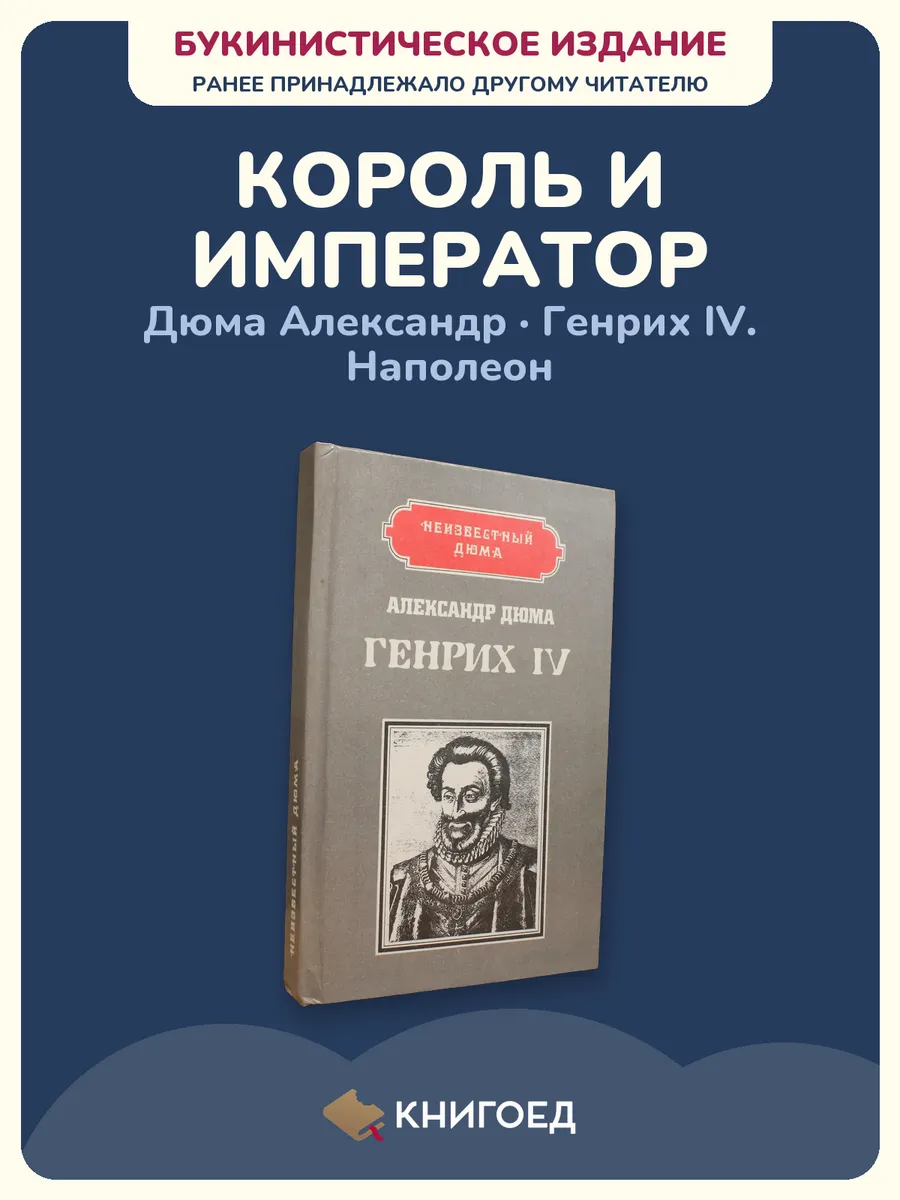 Дюма Александр — Генрих IV. Наполеон, история