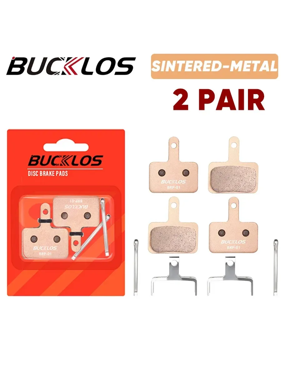 BUCKLOS BRP-01 Тормозные колодки для велосипеда Sintered 2Pa