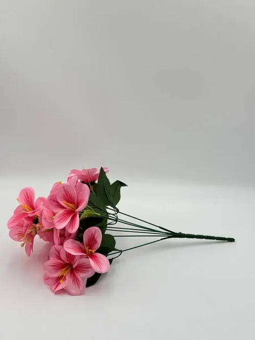 BELLIS Искусственные лилии букет на кладбище ритуальные цветы, вариант, фото 8