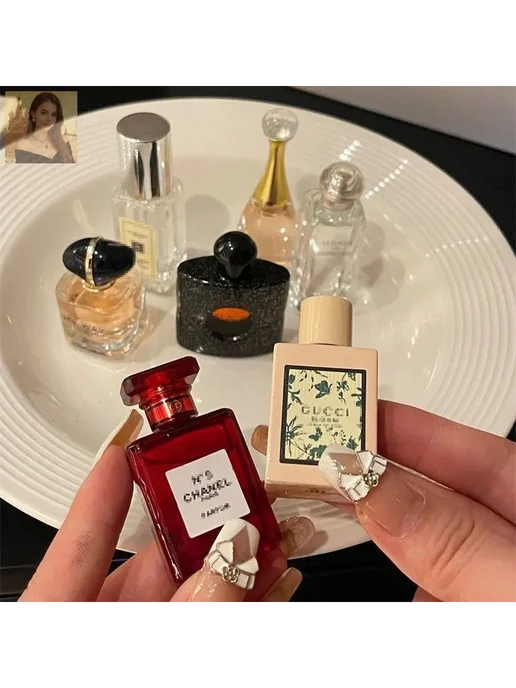 Женские стойкие духи, набор из 7 пробников, подарочная, вариант, фото 2