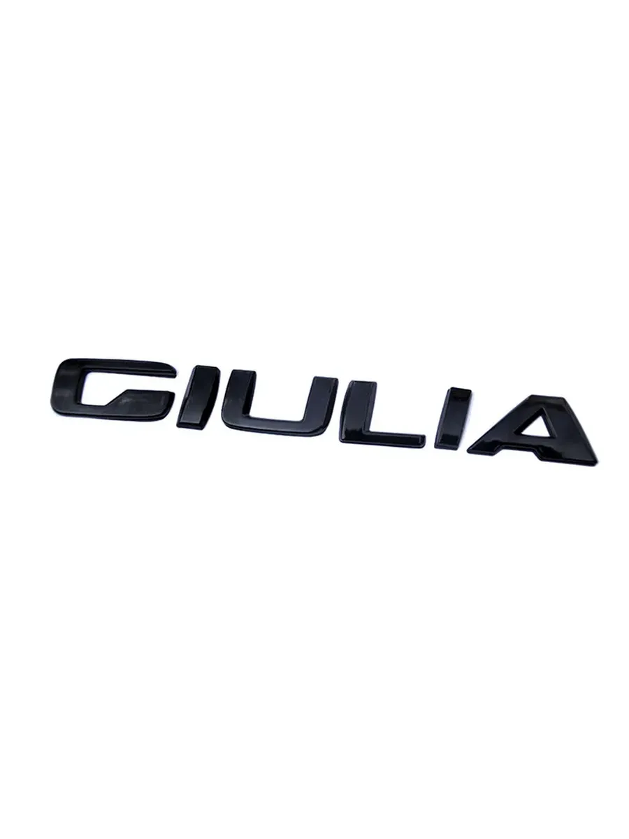 Черная эмблема Giulia для Alfa Romeo