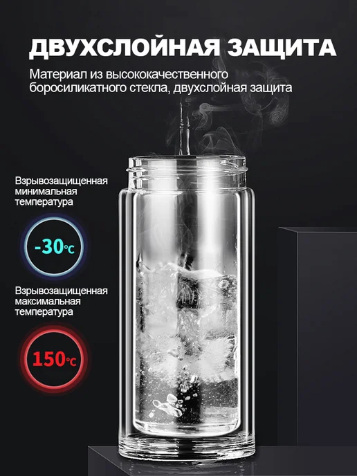 Термос с двумя слоями, 500 мл, 500 мл, фото 3