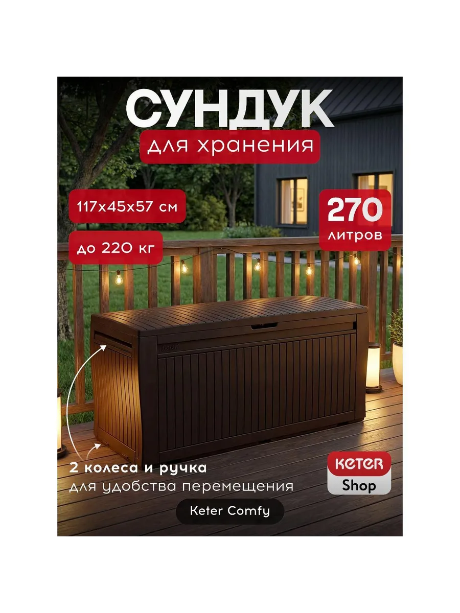 Сундук Keter Сундук садовый_17202623_Keter