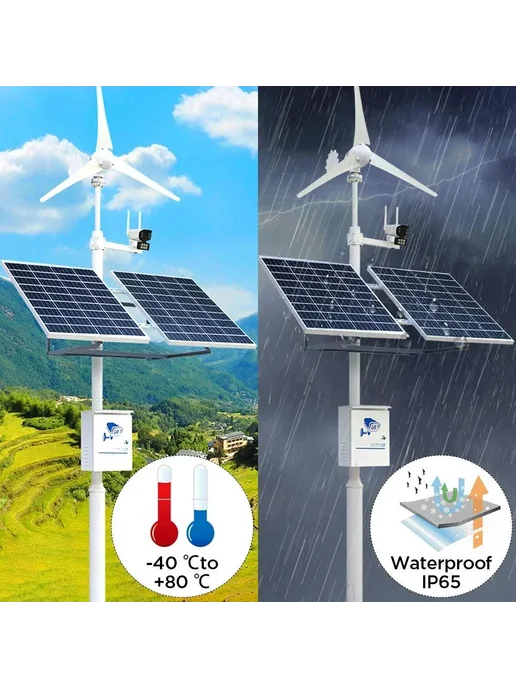 Нет бренда Солнечная панель 300W с контроллером 100A, 300 Вт, фото 6